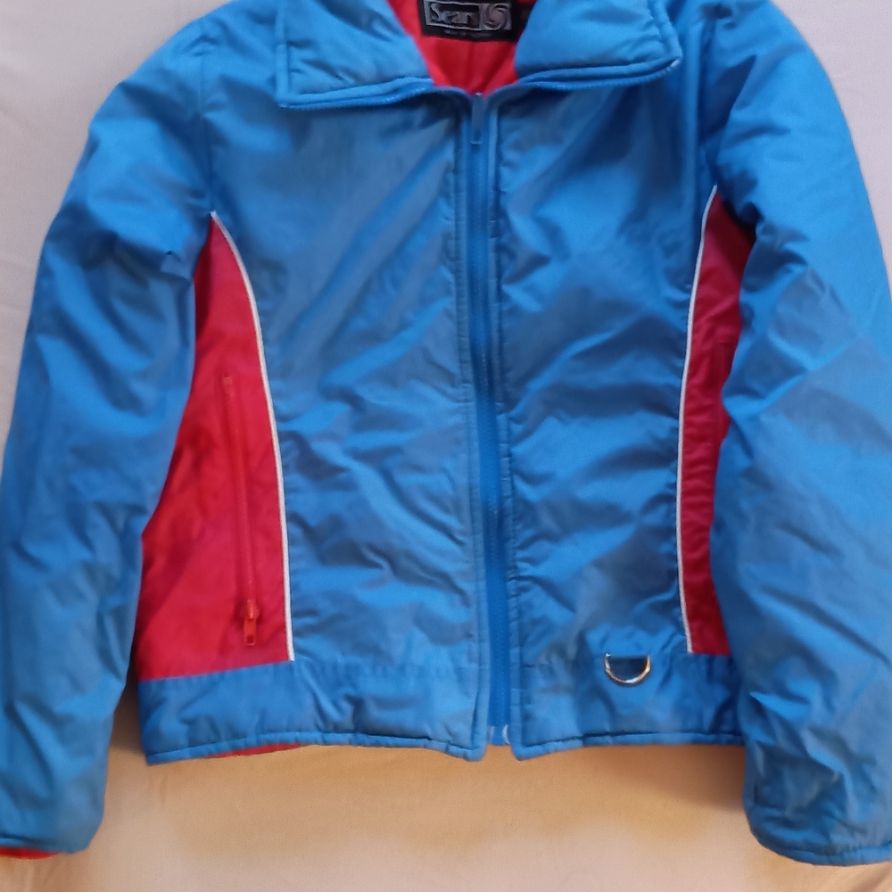Sears Kids Puffer Jacket in Blue and Red